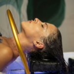 Massage crânien head spa proposé par Cocooning massages en Aveyron